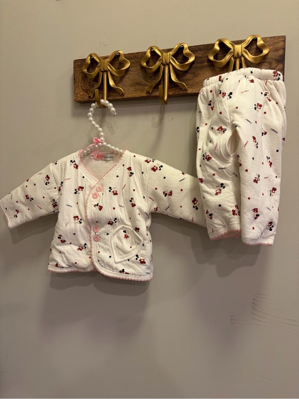 Vintage Mickey mouse Disney 2 piece size S